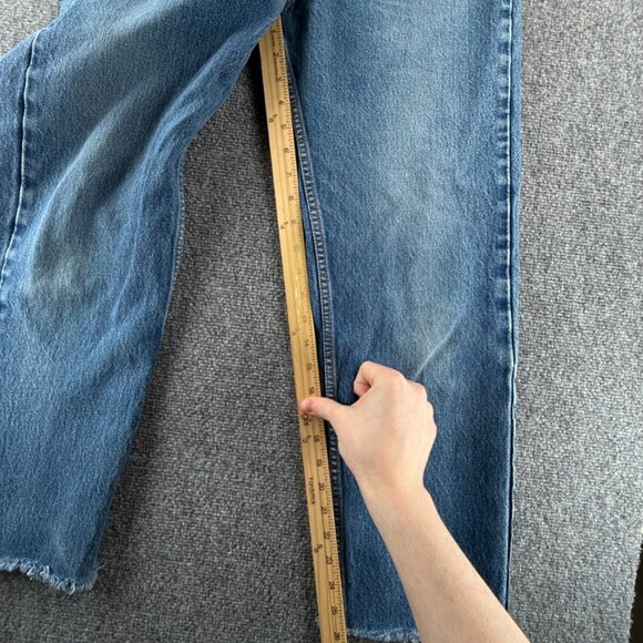 VTG Levi’s 505 Orange Tab Denim Jeans Blue Regular Straight Cut ACTL 30X26 - Picture 9 of 16